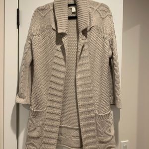 Max Studio chunky Cashmere CardiganSundancecatalog